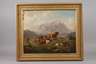 Louis Reinhardt, Viehherde auf der Alm