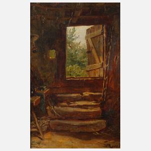 Ernst Renck, "Hauseingang auf dem Lande"