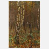 Prof. Otto Strützel, Jäger im Wald111