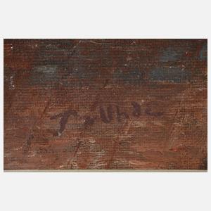 Prof. Fritz v. Uhde, Die junge Familie