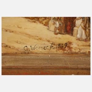 Prof. Carl v. Werner, Orientalische Flusslandschaft