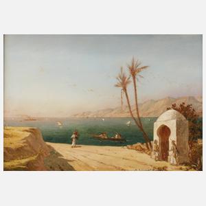 Prof. Carl v. Werner, Orientalische Flusslandschaft