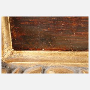 Eduard Kurzbauer, attr., Ölstudie zur "Wahlbesprechung"