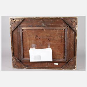 Eduard Kurzbauer, attr., Ölstudie zur "Wahlbesprechung"