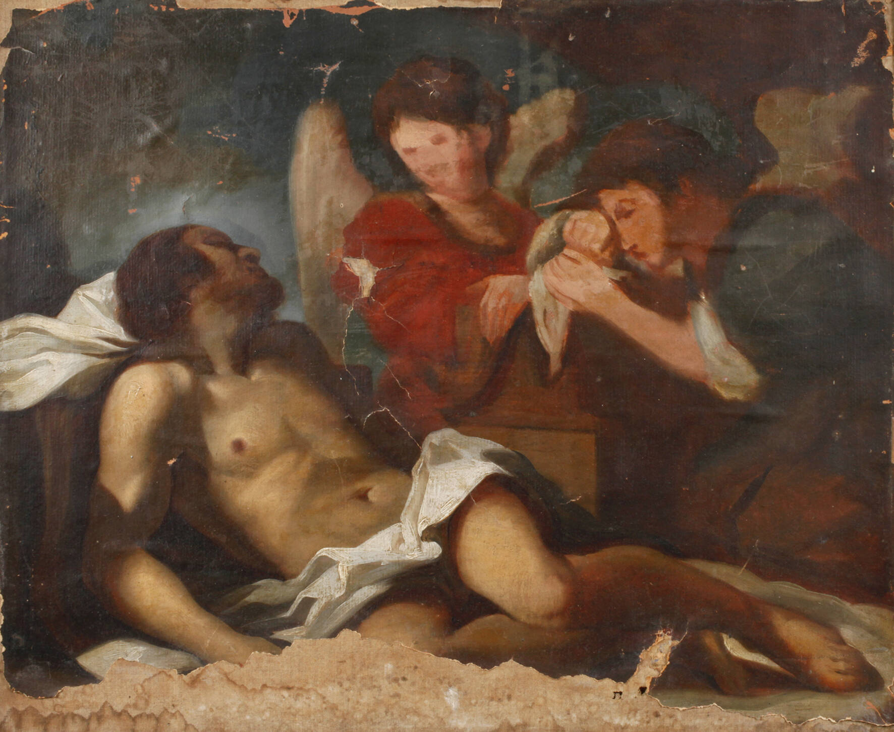 Figurenstudie "Beweinung Christi"