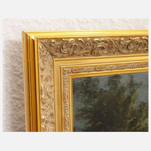 Hausierer im Hohlweg