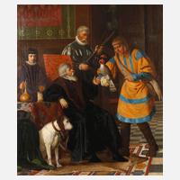 Der Falkner am Hofe111