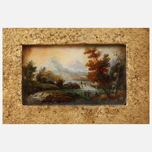 Idyllische Gebirgslandschaft