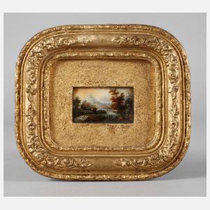 Idyllische Gebirgslandschaft