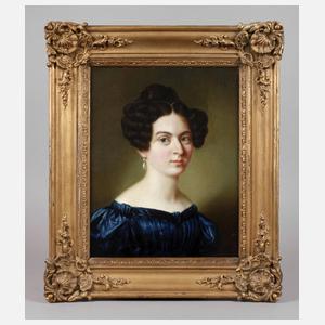 Biedermeier Damenportrait