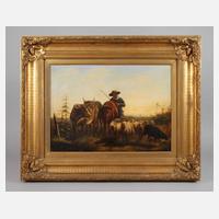 Bukolische Szene in weiter Landschaft111