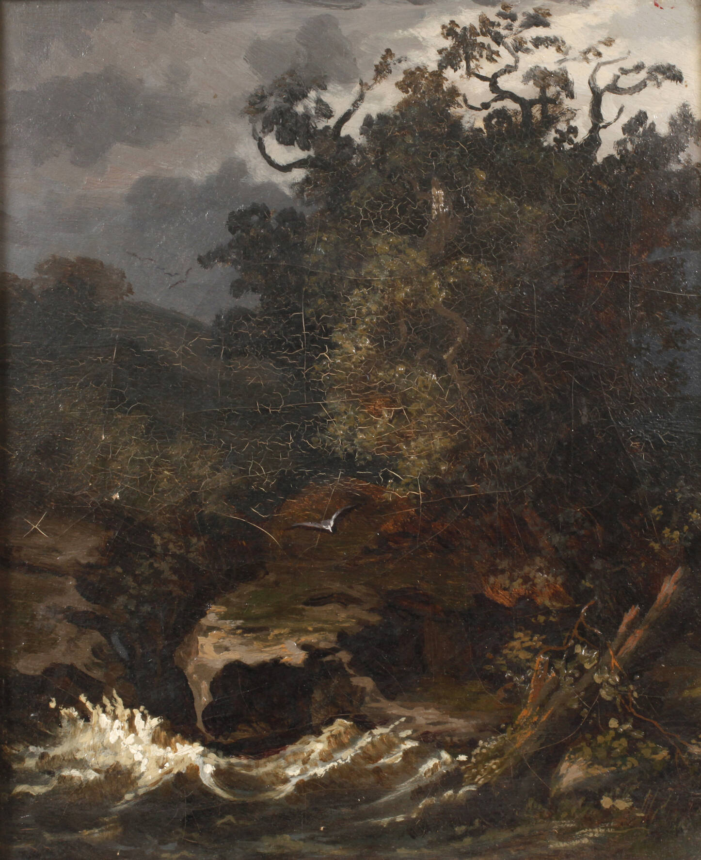 Aufziehendes Gewitter