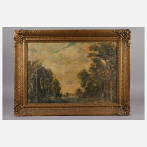 Parklandschaft mit Ruinen