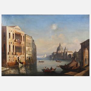 Am Palazzo Franchetti in Venedig