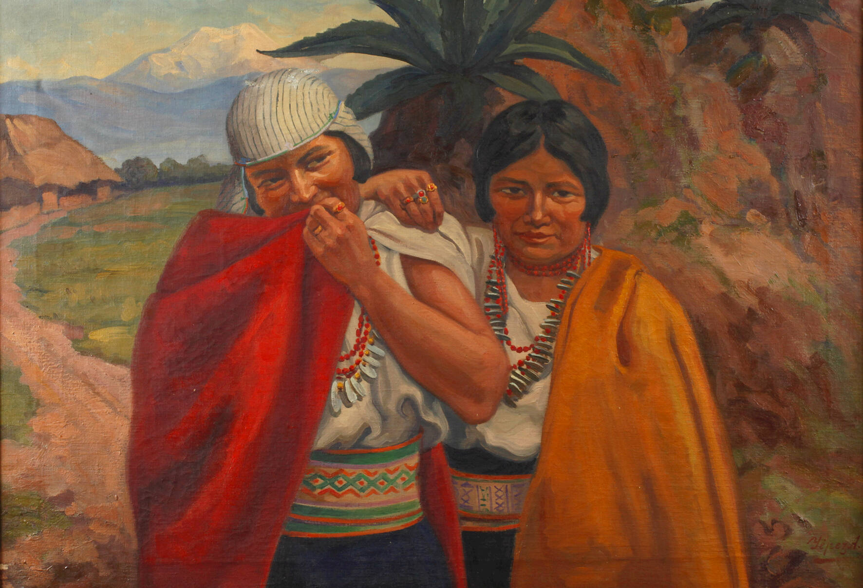 Jose Yepez Arteaga, Zwei Ecuadorianerinnen