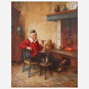 H. van Beer, Der Pfeifenraucher