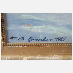 Fritz-August Bimler, "Sonnenaufgang in der Hohen Tatra"