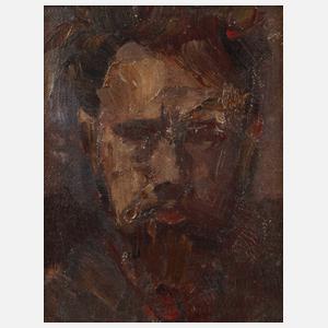 Alfred Buchta, attr., Studie eines bärtigen Herren