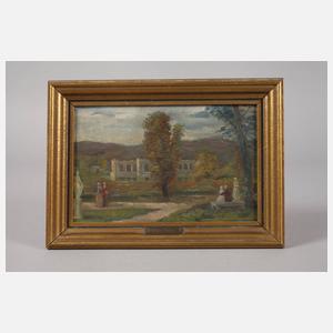 Alfred Buchta, Im Schlosspark