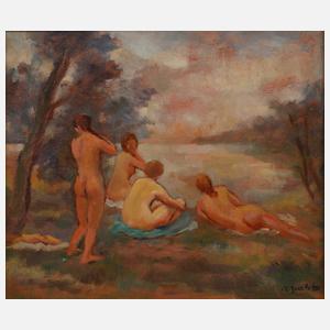 Alfred Buchta, Frauen am See