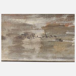 Richard Falkenberg, Niederrheinische Flusslandschaft