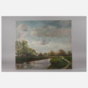 Richard Falkenberg, Niederrheinische Flusslandschaft