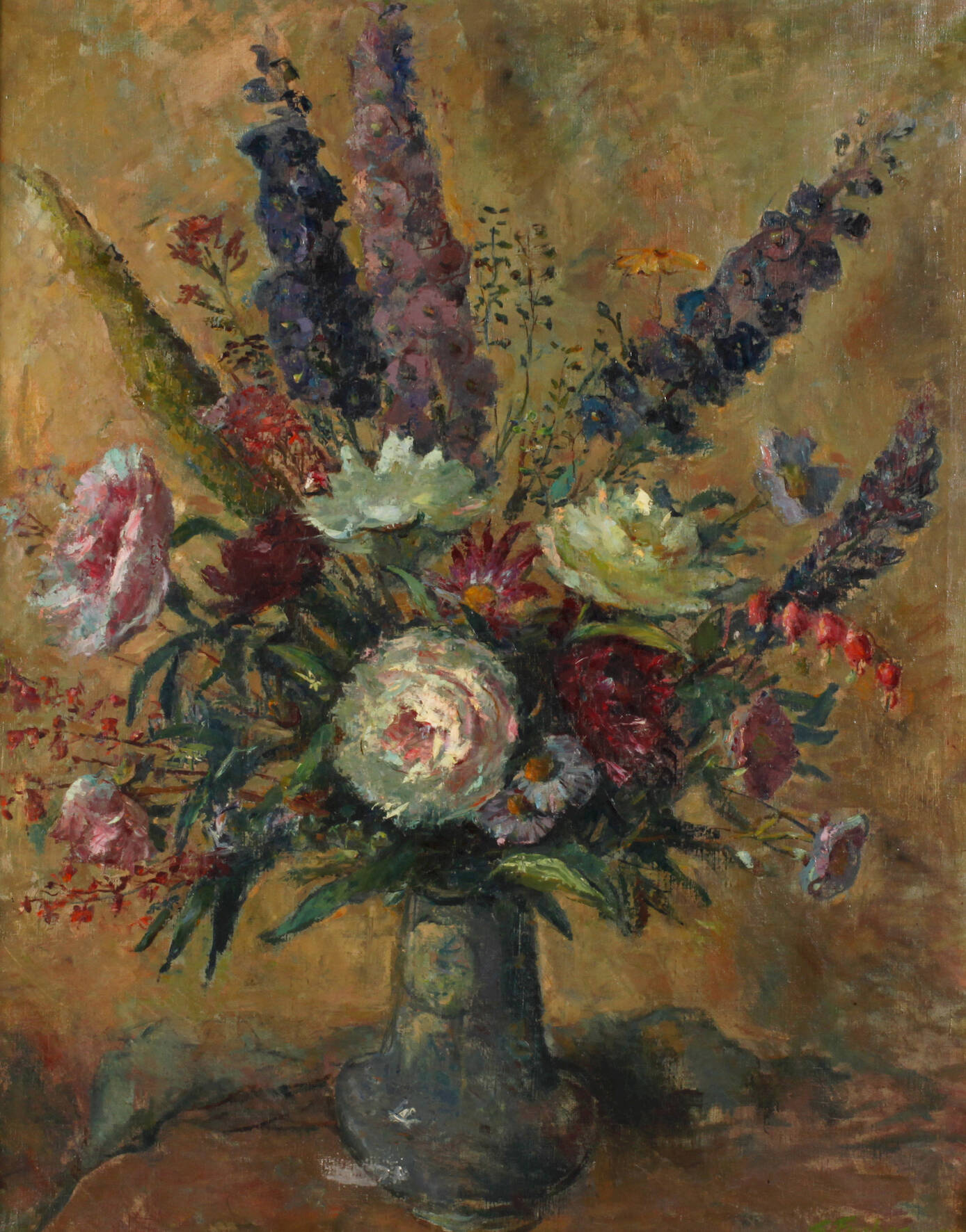 Großes Blumenstillleben