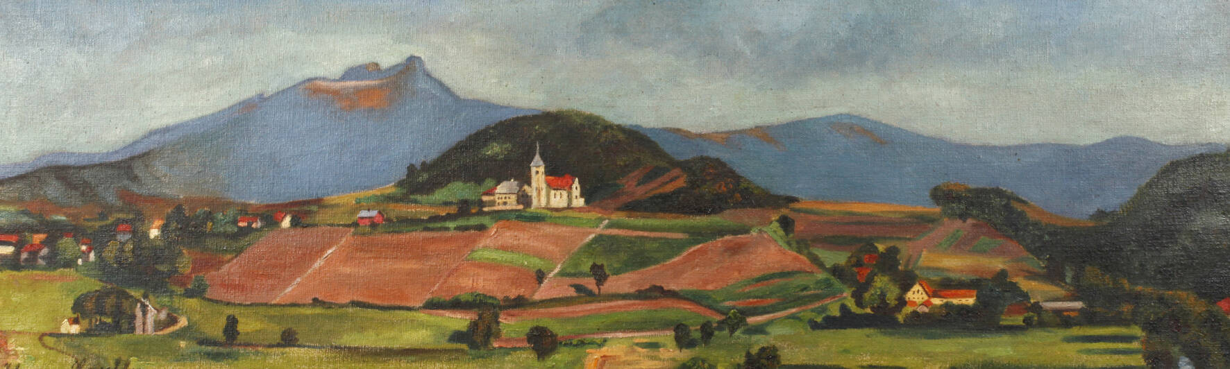 Johanna Gaschler, Voralpenlandschaft