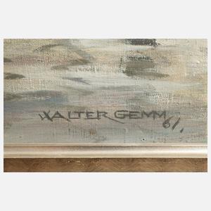 Walter Gemm, Ansicht von Rostock