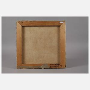 Lothar Gemmel, Stillleben mit Früchten und Schädel