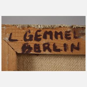 Lothar Gemmel, Stillleben mit Früchten und Schädel