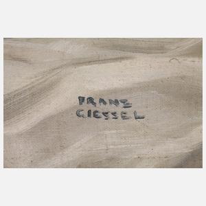 Franz Giessel, Gladiolenstillleben