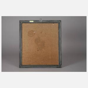 Valeska Glamann, Stillleben mit Blumen und Äpfeln