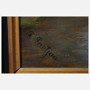 F. Grotjan, Am Kanal