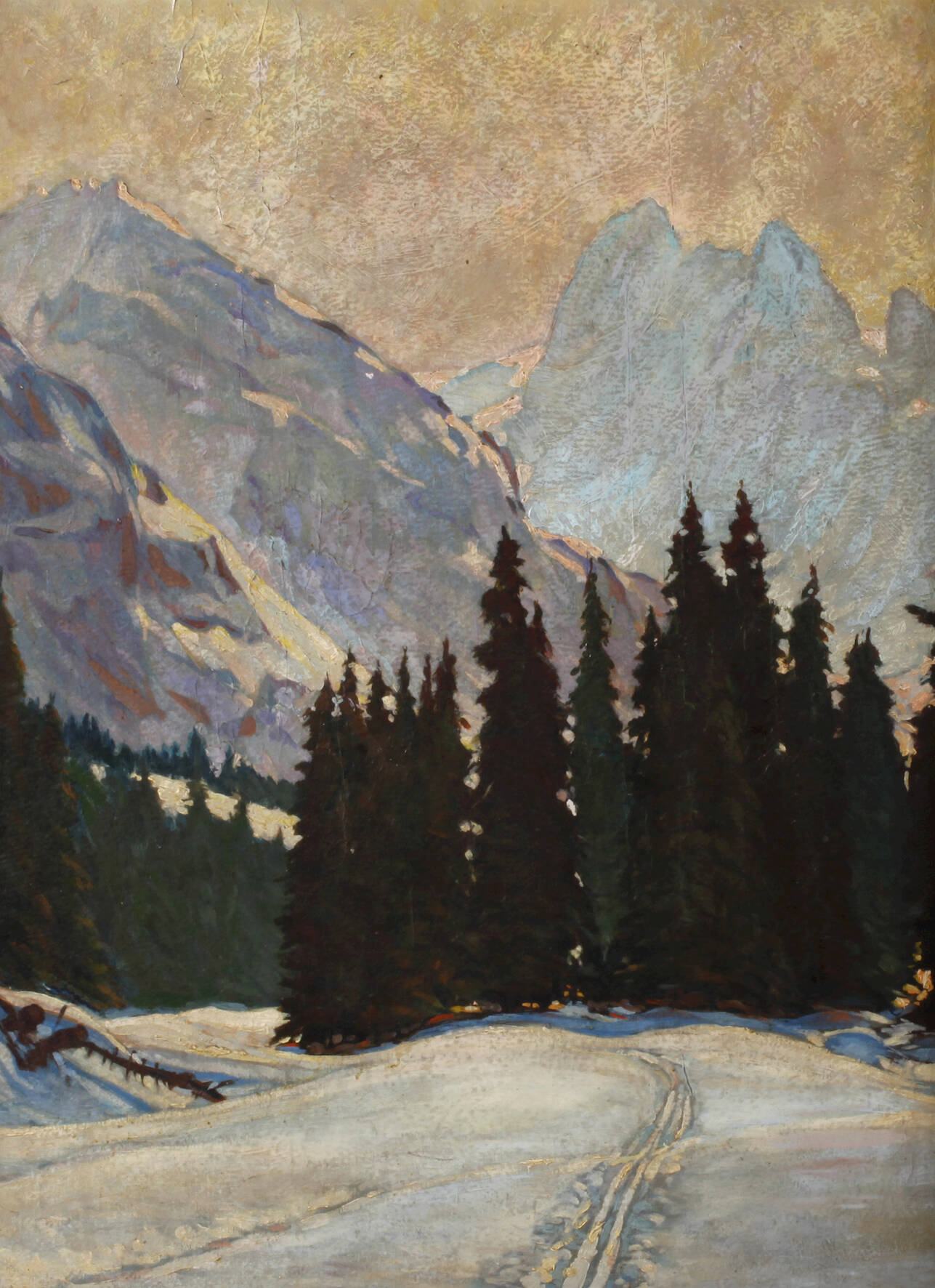 Kazimierz Guzik, Winterliche Tatra