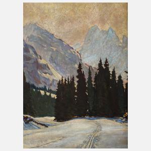 Kazimierz Guzik, Winterliche Tatra