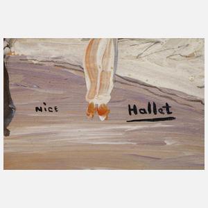 André Hallet, Nizza