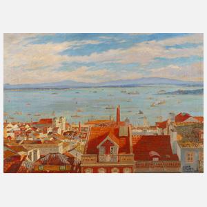 Adolf Hübner, Über den Dächern von Lissabon