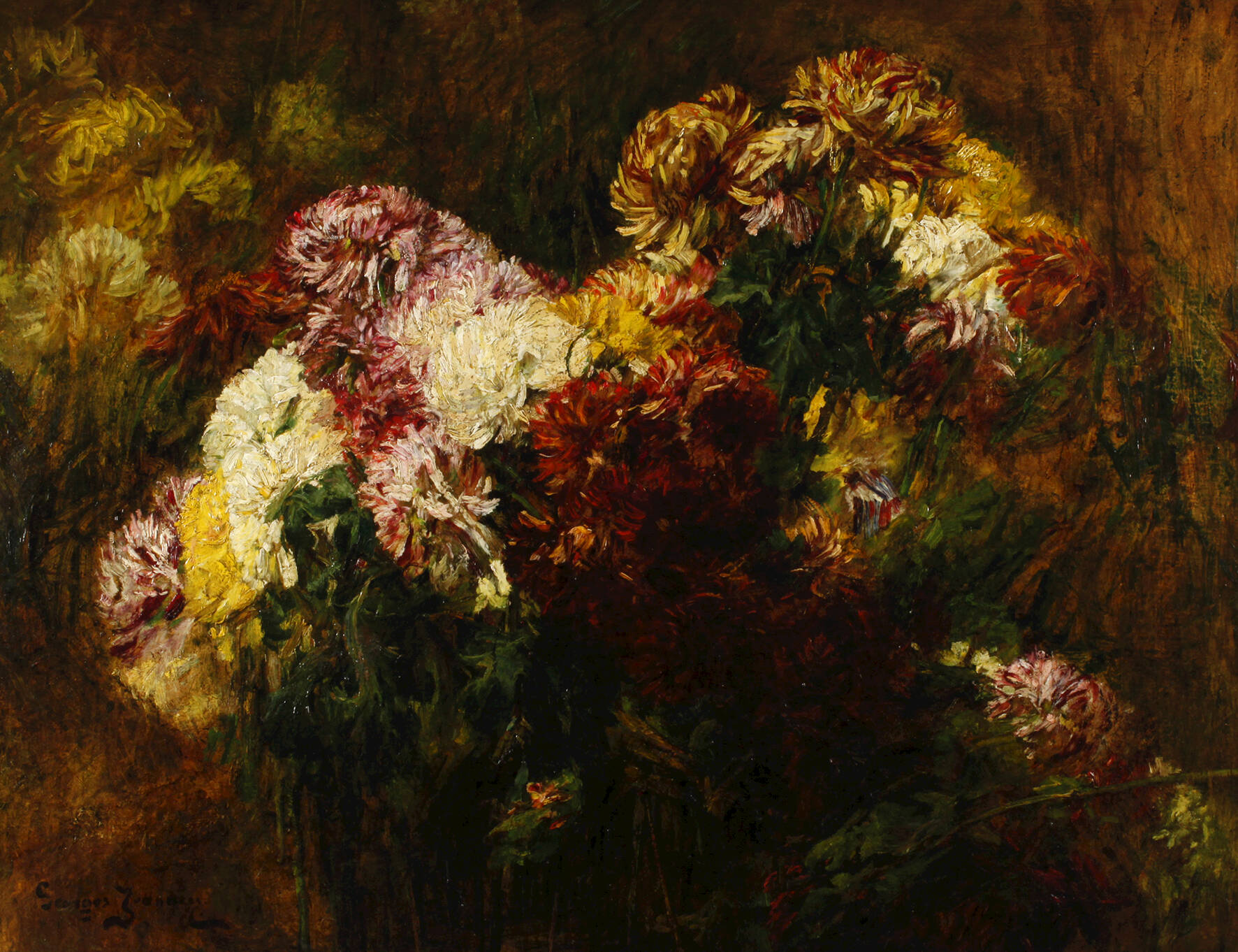 Georges Jeannin, Chrysanthemen