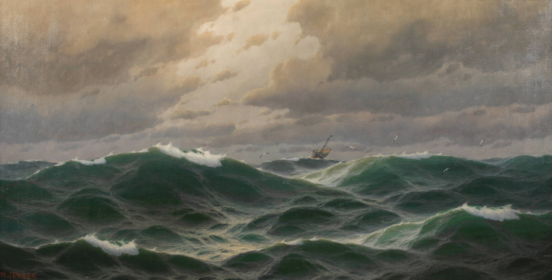 Max Jensen, Seestück