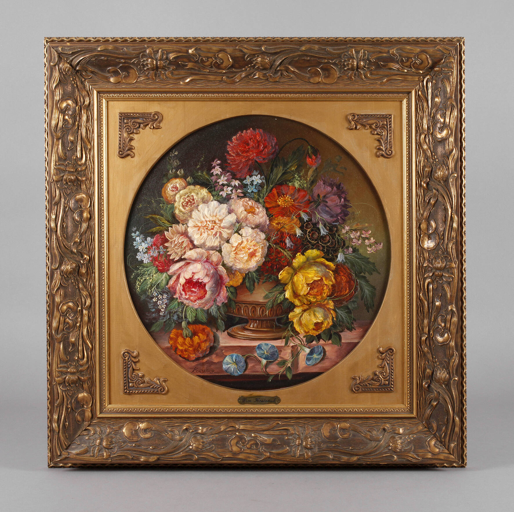 Dimitrij Kostaňuk, Blumenstillleben