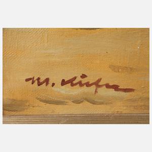 M. Küfer, Schwanenpaar