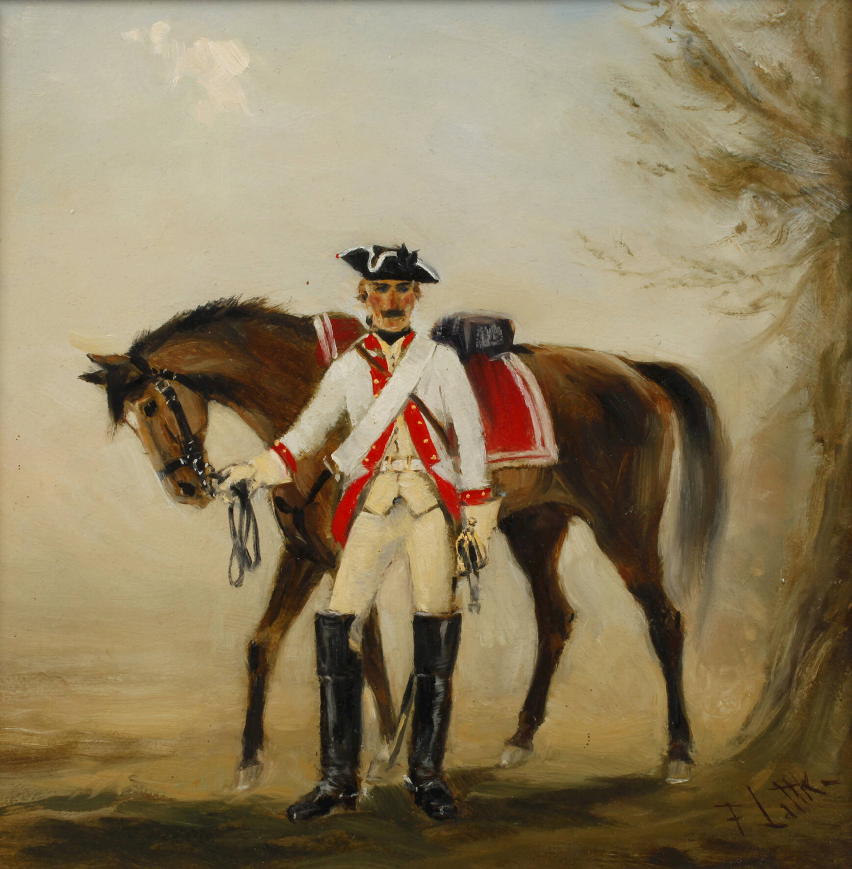 Fritz Lattke, "Kürassier-Regiment Hohenzollern"