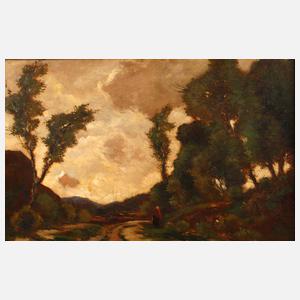 Hendrik van Lerven, "Abendstimmung bei Heelsum"