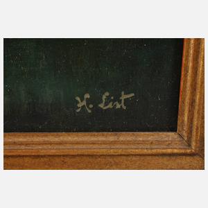 Hans List, Asternstillleben