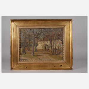 Franz Marx, "Die Georgenschwaige in Schwabing"