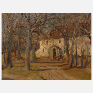 Franz Marx, "Die Georgenschwaige in Schwabing"