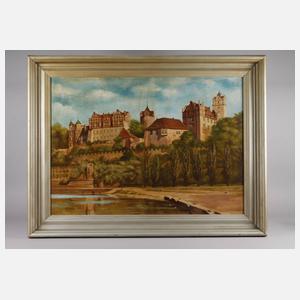 O. Mohs, Ansicht Schloss Bernburg