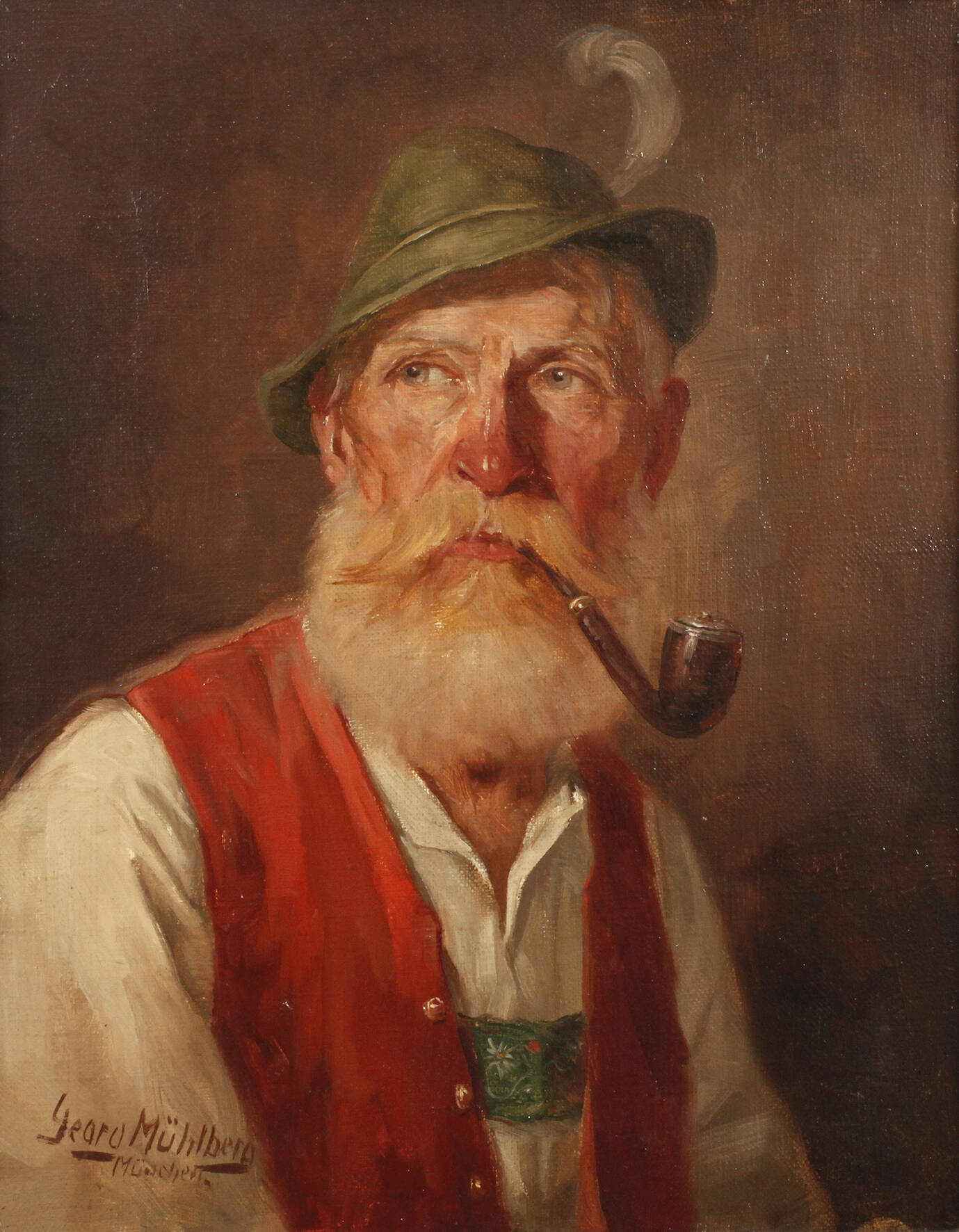 Georg Mühlberg, Herrenportrait