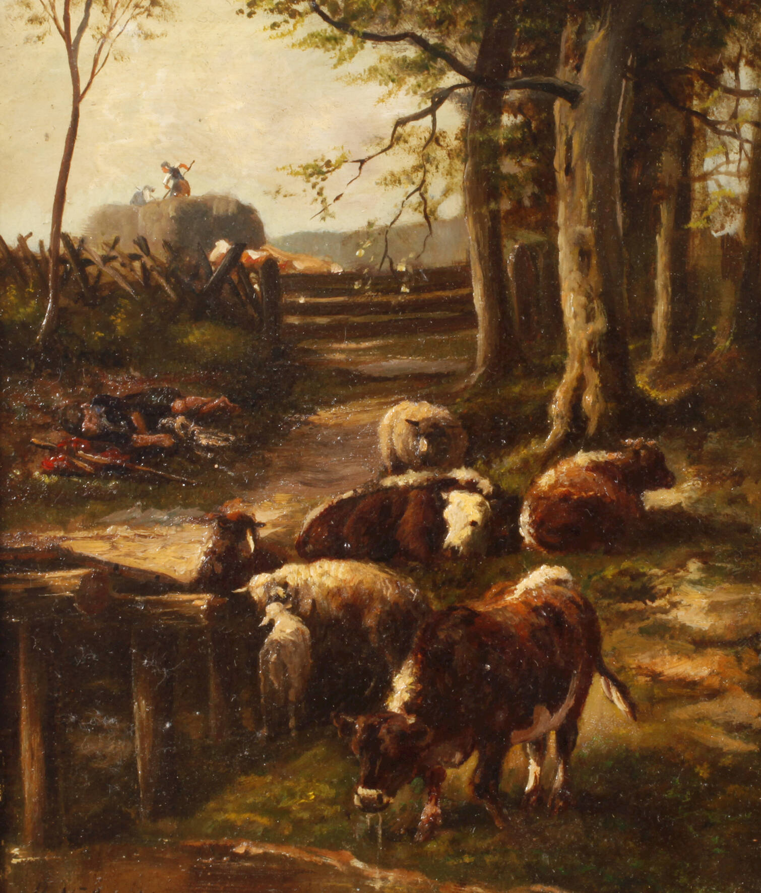 H. Müller, Bukolische Landschaft